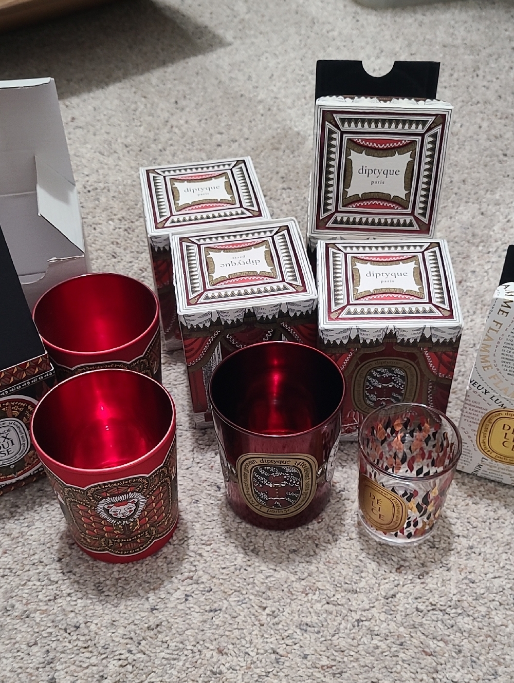 Diptyque Empty Glass Votive Candle Holder